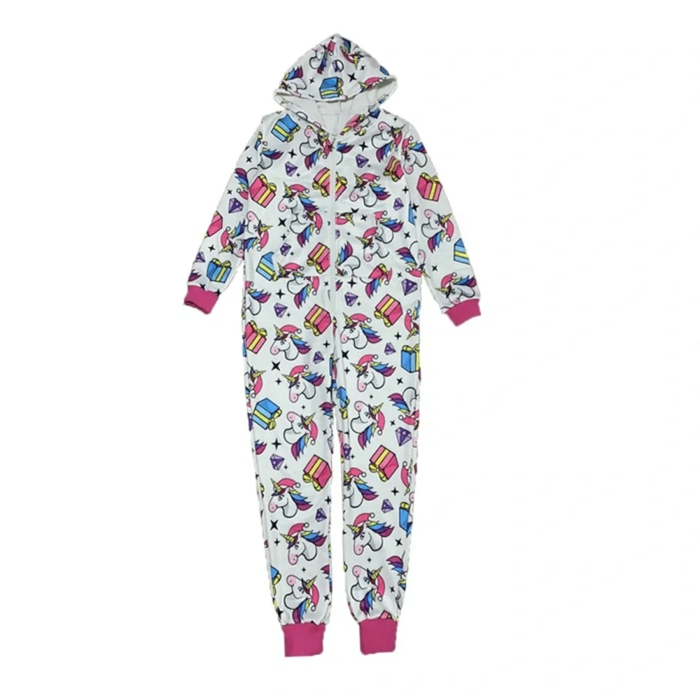 LOLA + THE BOYS UNICORN CHRISTMAS ONESIE - Picture 5 of 12